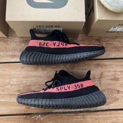 Yeezy 350 V2 Red Stripe