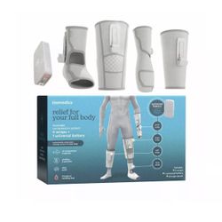  Homedics Modulair Compression System Body Relief 4 Wraps+1 Univer Controller New