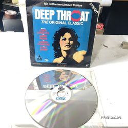 Deep Throat Linda Lovelace Laserdisc Rare 