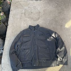 Men’s Black Bomber Jacket 