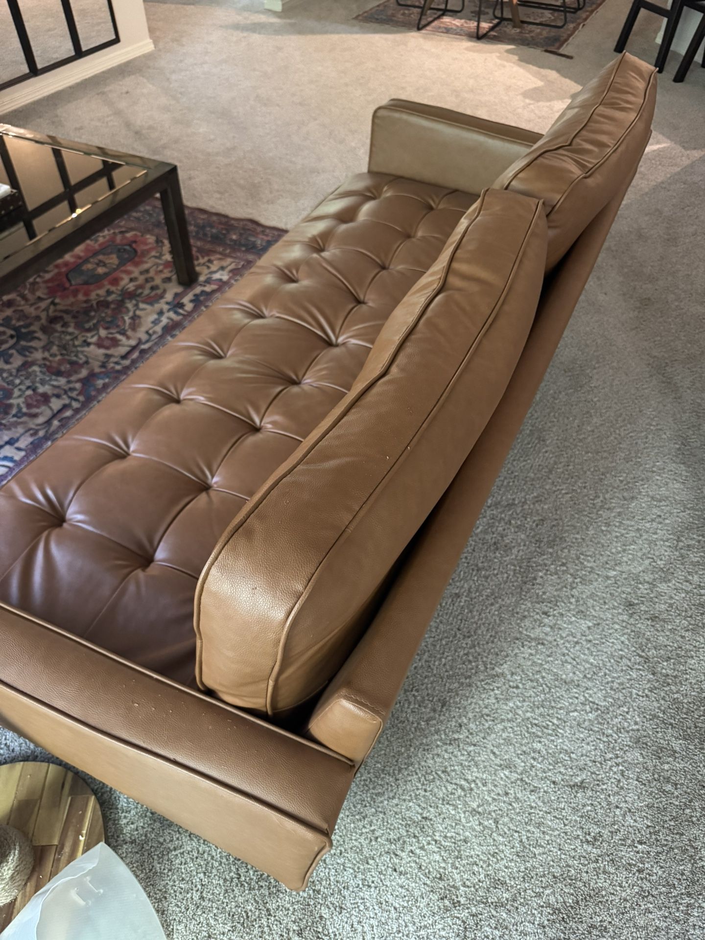 Small Leather Couch