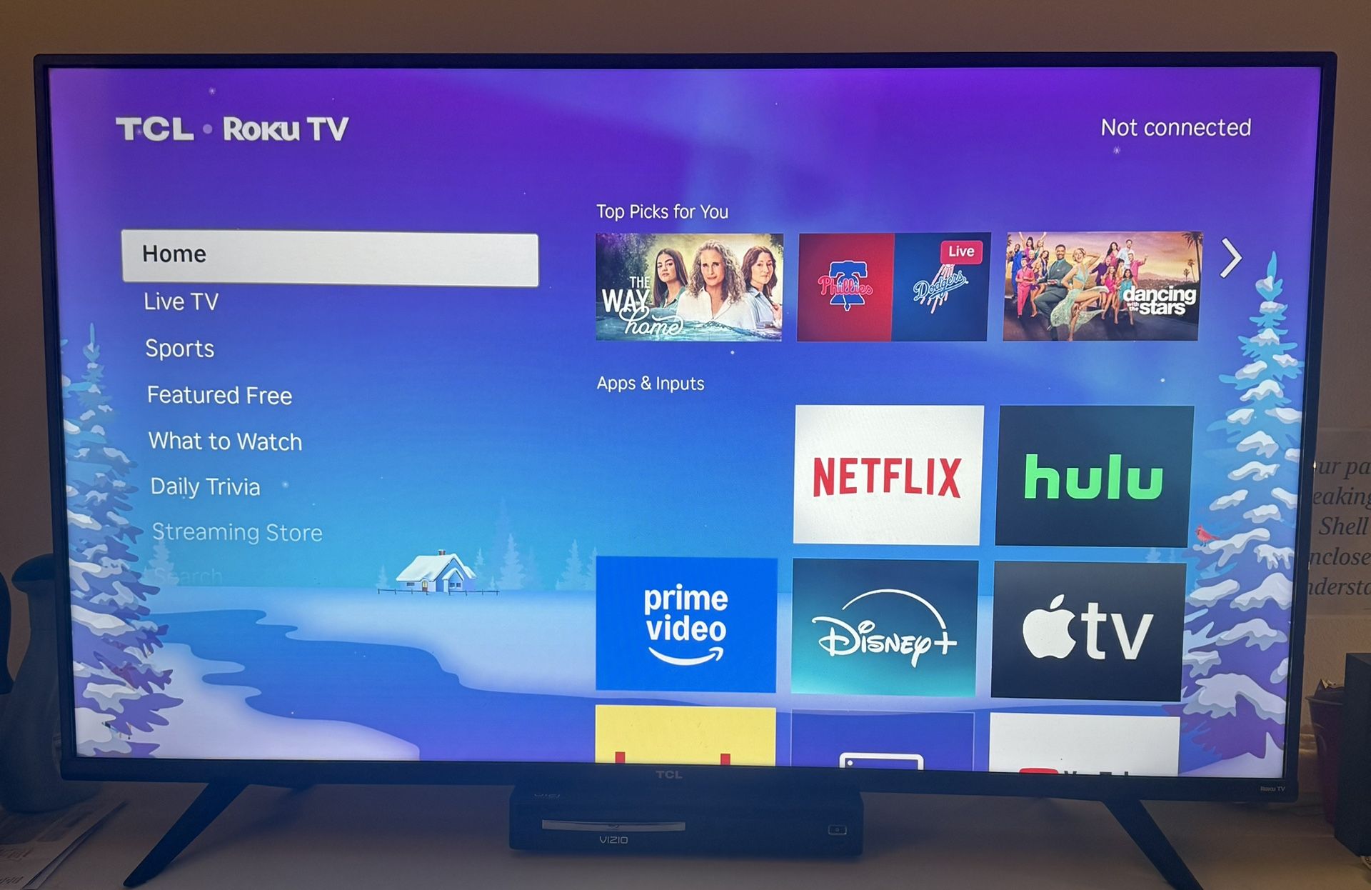 TCL 50” Roku Smart TV