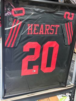 49er Garrison Hearst Signed jersey