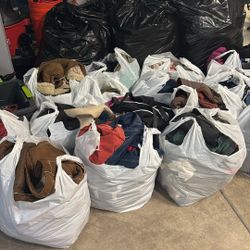 Over 500 Pieces Of Clothing 