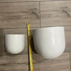 West Elm Ceramic Indoor/Outdoor Wallscape Planters