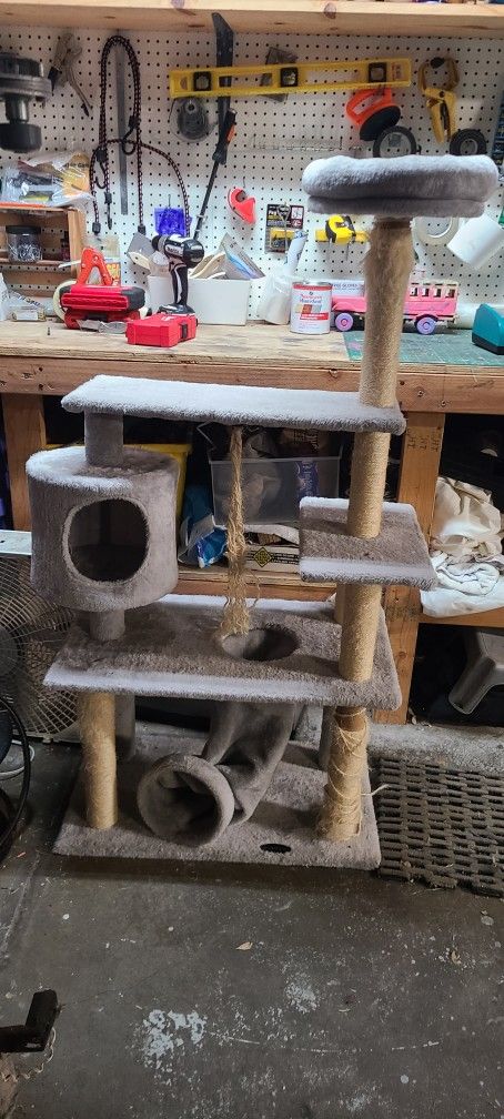 53 Inch Tall Cat Tower