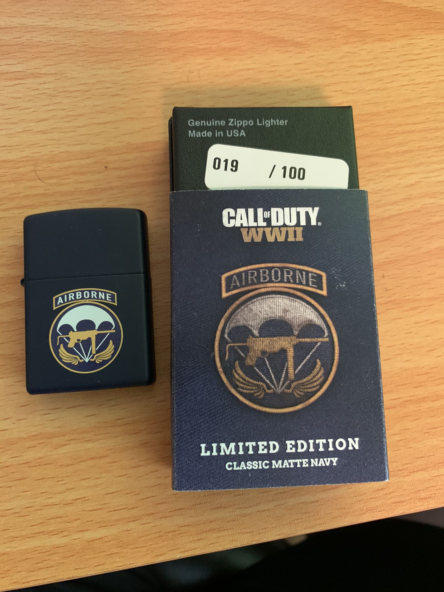 Call of duty Zippo 19/100 *NEED GONE! MAKE OFFER*