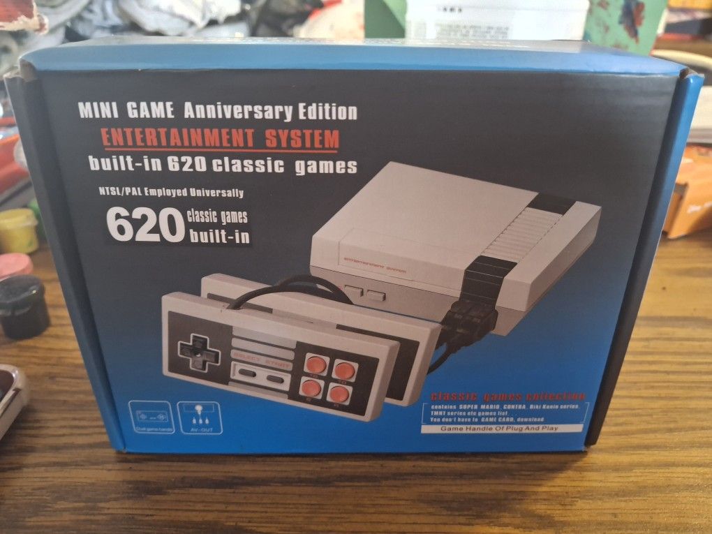 620 Games In 1 Game System (Super Mario Donkey Kong Joust And Many More