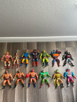 Vintage Masters of the Universe Action Figures Lot