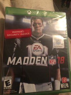 Madden 18 Xbox One