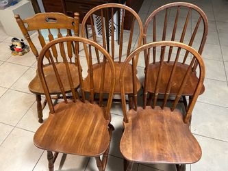 Vintage Wood Chairs