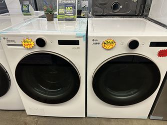 LG Stackable 5.0 cu.ft Washer and Electric Dryer 