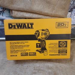 NEW DEWALT 20V BRUSHLESS 3/8 IMPACT WRENCH 