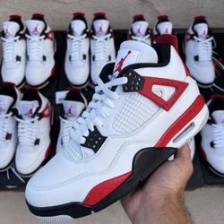 Nike Air Jordan Retro 4 Red Cement Size 10.5
