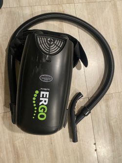Compact Portable 1400W Backpack Vacuum Cleaner with 8-Quart HEPA Filtration