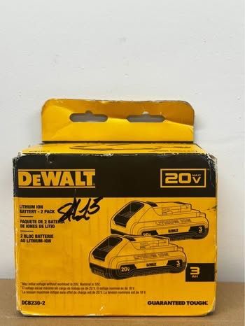 DEWALT 20 -Volt 2.0 -Pack Lithium-ion ( 3.0 Ah 3.0 Ah Battery )