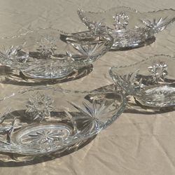 Gorgeous Vintage Star Gondola Banana Split Dishes