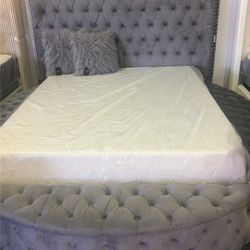 ROUND BED - Storage All Around / Speakers ✔️💯🩶