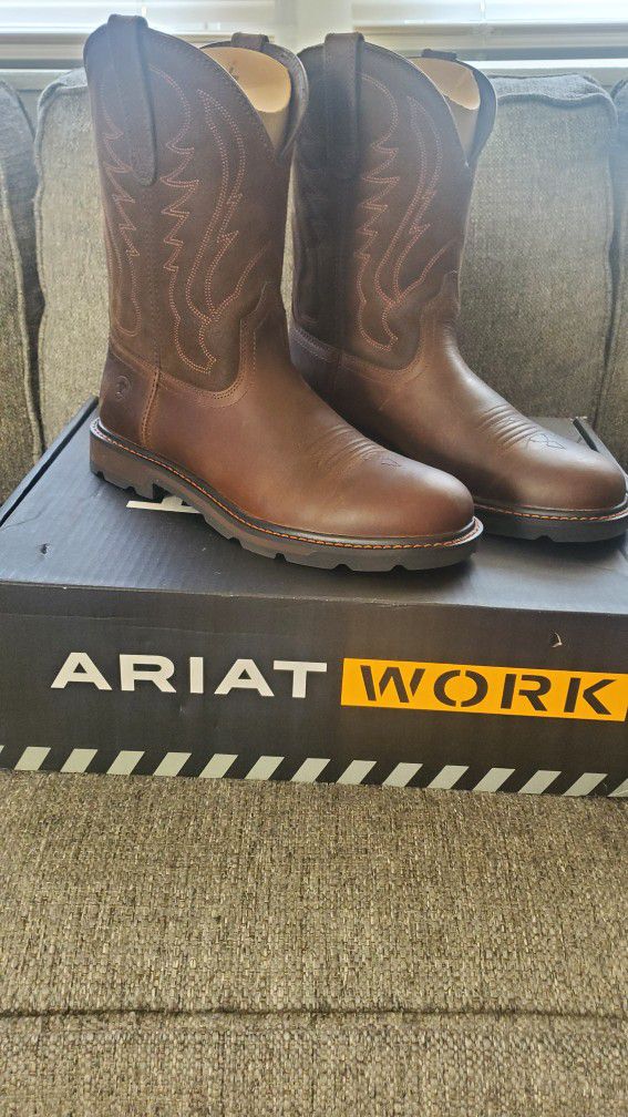 Ariat Work Boots, Men's Size 10.5