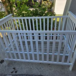 Delta White Baby Crib Used Twice 