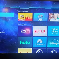 55" TCL Roku smart tv