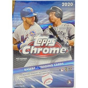 2020 Topps Chrome Baseball Blaster Box (Factory Sealed)