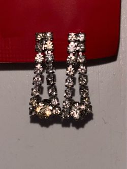 Crystal Rhinestone Drop Dangle Earrings