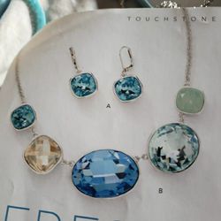 Touchstone Crystal  By Swarovski Necklace