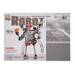 Totally Cool Toys Educational Toy Series Intelligent Robot DIY Kit (142 Pieces)