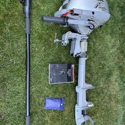 2001 Honda 2 HP 4-Stroke Outboard Engine Long Shaft