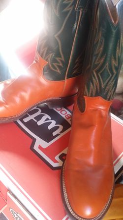 Beautiful Classic JUSTIN L3757 10" Western Cowgirl Roper Boots Women's 9 D