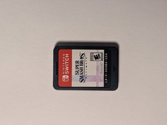 Super Smash Bros. Ultimate Nintendo Switch Cartridge