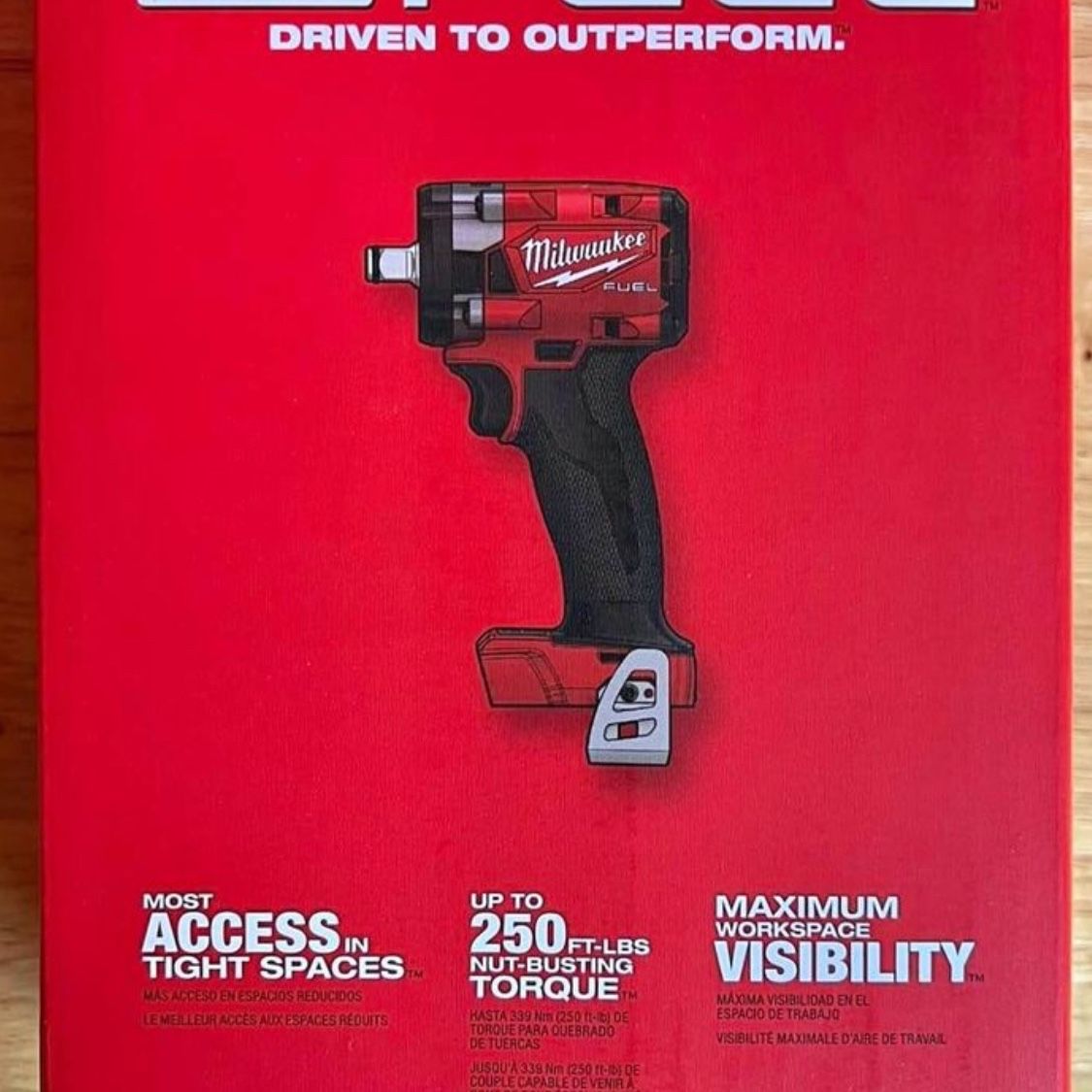 Milwaukee 1/2” Impact wrench Tool Only