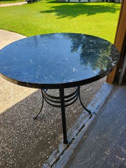 Bar height table