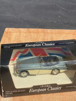 1/18 scale Healey,  100-6, die cast