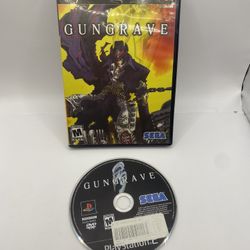 Gungrave (Sony PlayStation 2, 2002)  | No Manual Authentic PS2 Tested Official