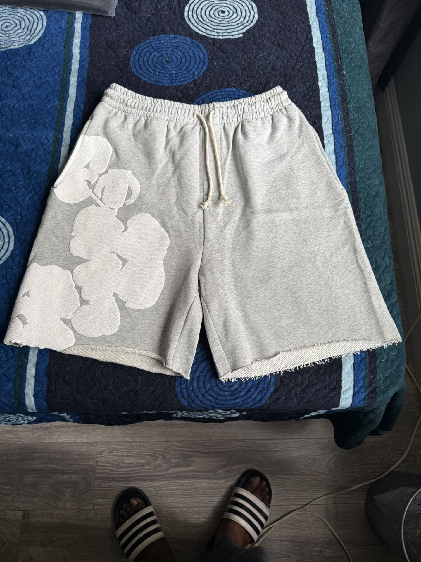 Grey Denim Tears Shorts