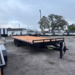 Worldwide 8.5 x 24 Flatbed Trailer 14k