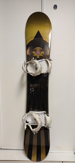 Ride Prophet  Snowboard 165 Cm And Ride Bindings 