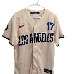 Nike Shohei Ohtani Los Angeles Dodgers 2024 City Connect Limited Player Jersey in cream M