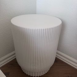 West Elm Fluted Side Table/Nightstand
