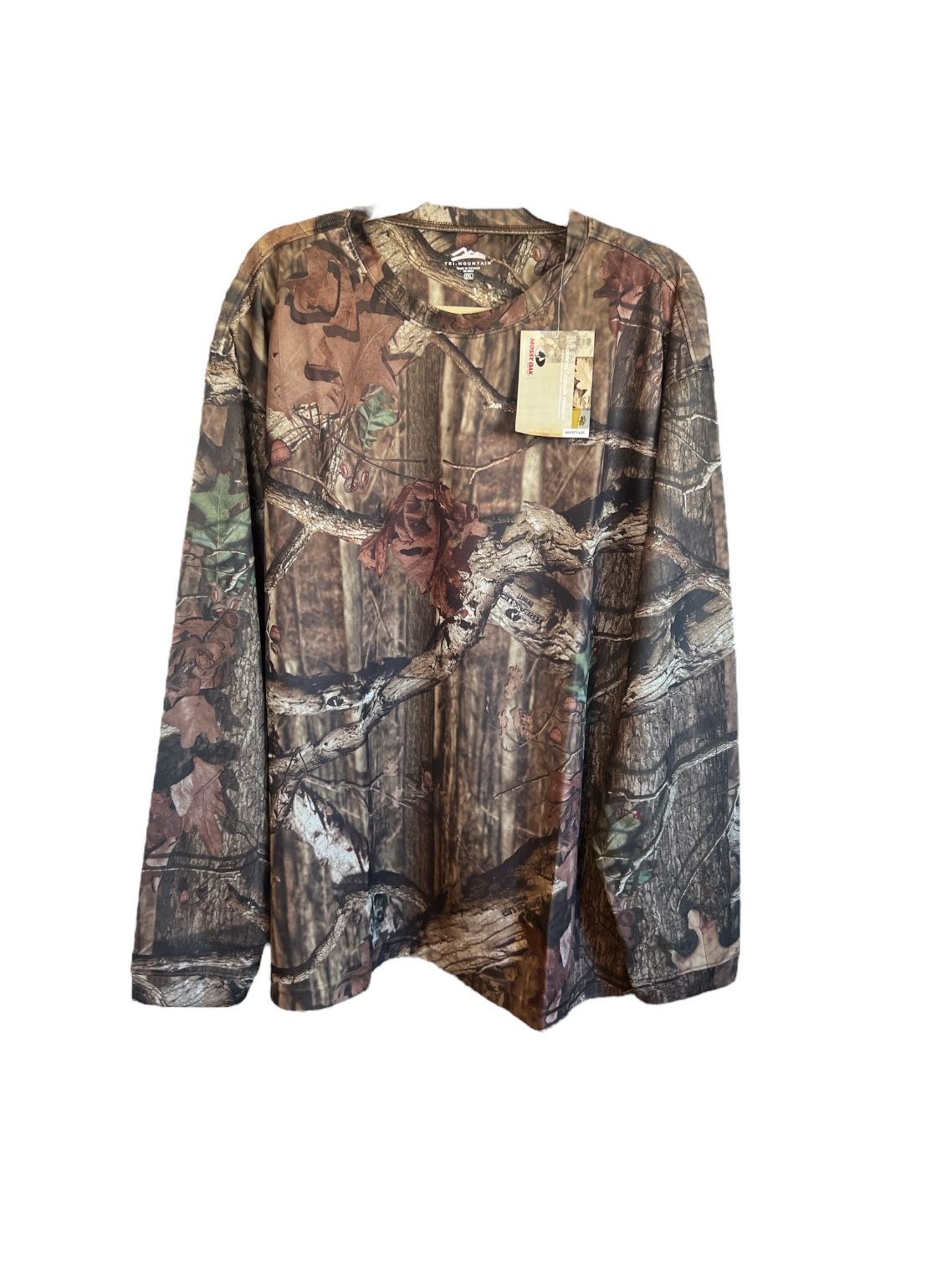 Vintage Real Tree Camo Dri-Fit Style Shirt Size 2XL NWT