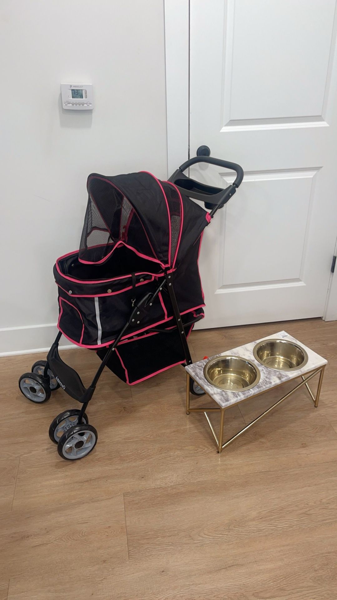 Pet Carrier And Feeding Station
