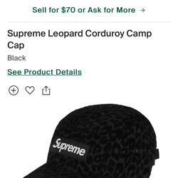Supreme Box Logo Camp Cap