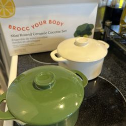 Mini Ceramic Cocotte Set
