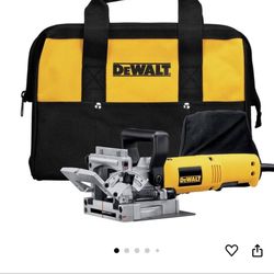 $160 DEWALT Biscuit Joiner, 6.5 Amp, 10,000 RPM, Retractable 45 Degree Notch, For Depth Spots (DW682K)