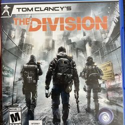 Tom clancy’s The Division PS4 