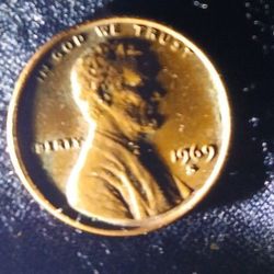 1969 S Penny Error