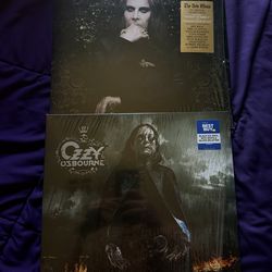 OZZY OSBOURNE VINYLS (Limited Edition, Rare) — Black Rain & Patient Number 9
