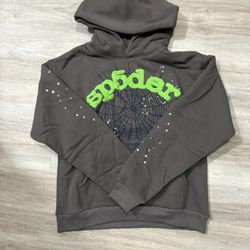 Sp5der ‘Slate Grey’ Hoodie